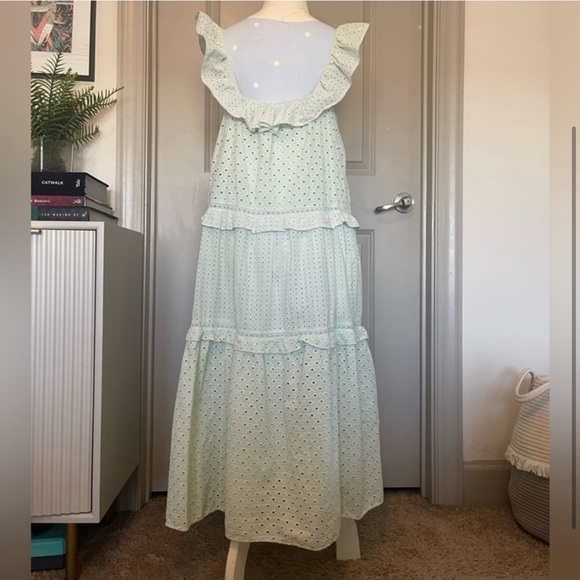 ZARA 'Openwork Embroidered Dress' - NWOT - Picture 2 of 3